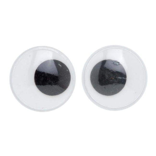Wackelaugen 26mm rund