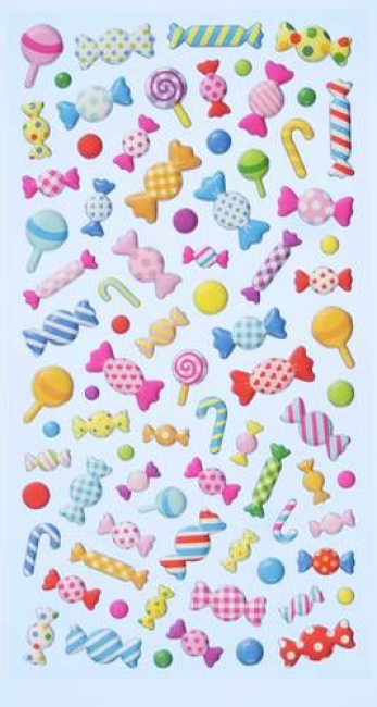 SOFTY-Stickers Bonbons