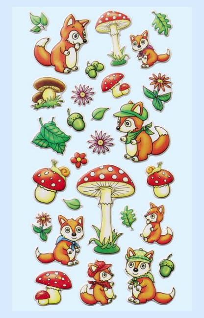 SOFTY-Sticker F?chse II