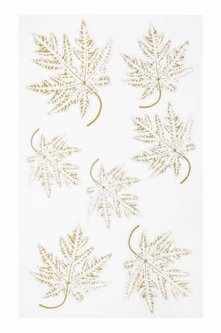 HOBBY-Design Sticker blätter II gold