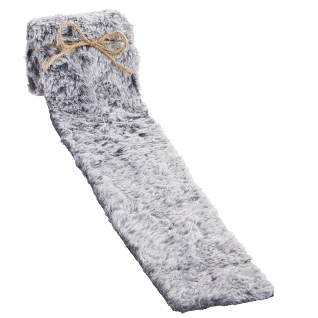 Kunstfell-Band 8cm x 2m grau