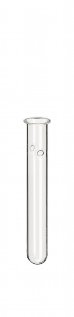Reagenzglas mit Loch Ø15mm x 100mm