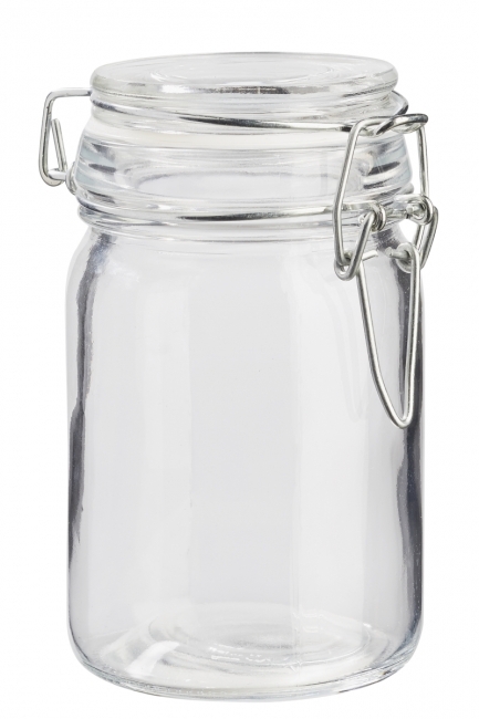 Deko-Glas 11x6,5cm rund