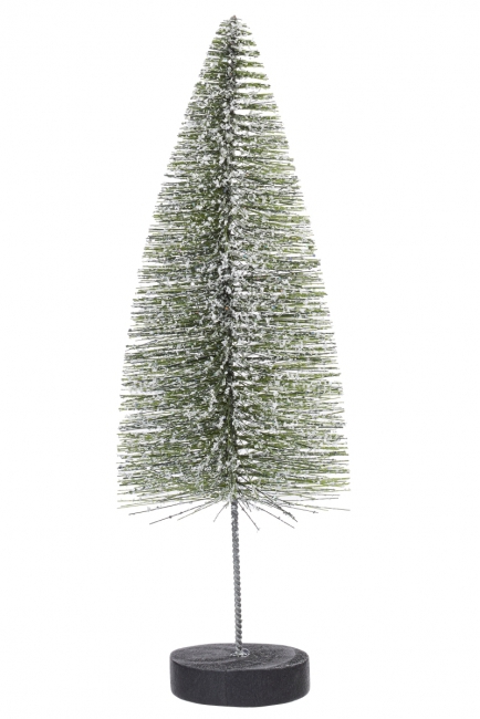 Tanne m. Stamm grün/weiss 25cm