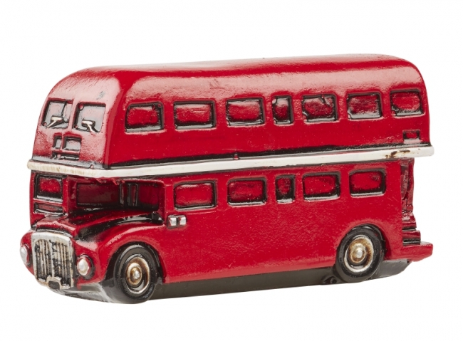 Doppeldecker Bus 6x3cm
