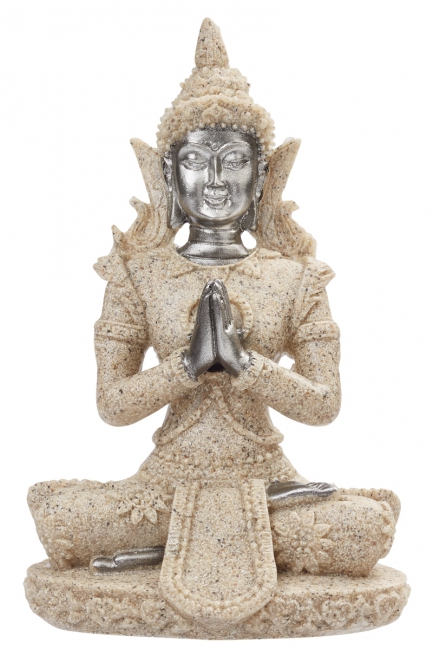 Buddha IV Stein-Optik 10cm