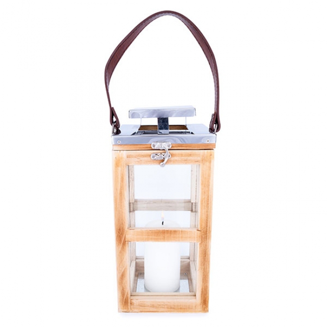 Laterne "Sylt" klein L14xB14xH30cm
