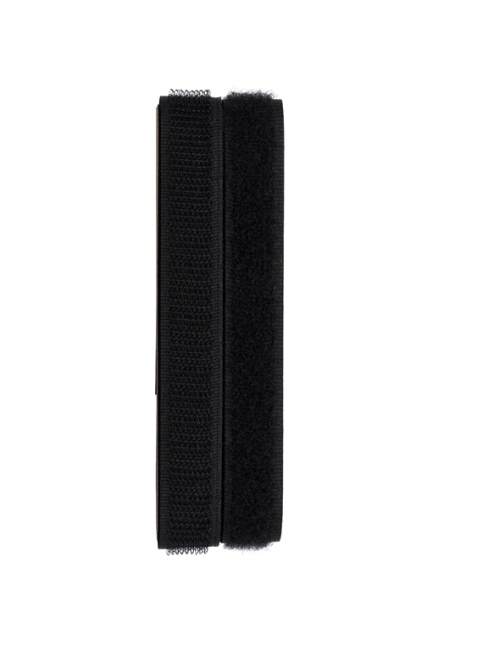 Klettband 50cm x 16mm schwarz
