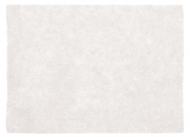 Wollfilz-Platte 30x40cm 4mm weiss