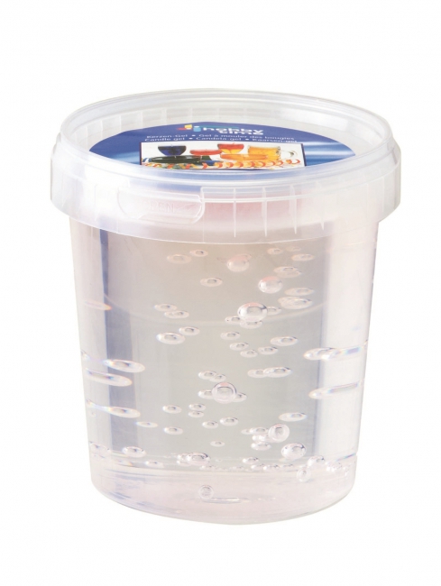 Kerzen-Gel m.Docht 700g farbl.