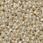 Rocailles silber perlmutt 2,5mm
