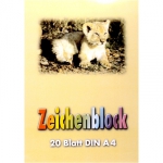 Zeichenblock A4 100g 20Blatt