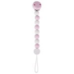 Schnullerkette rosé