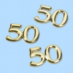 Streuteile Zahl "50"